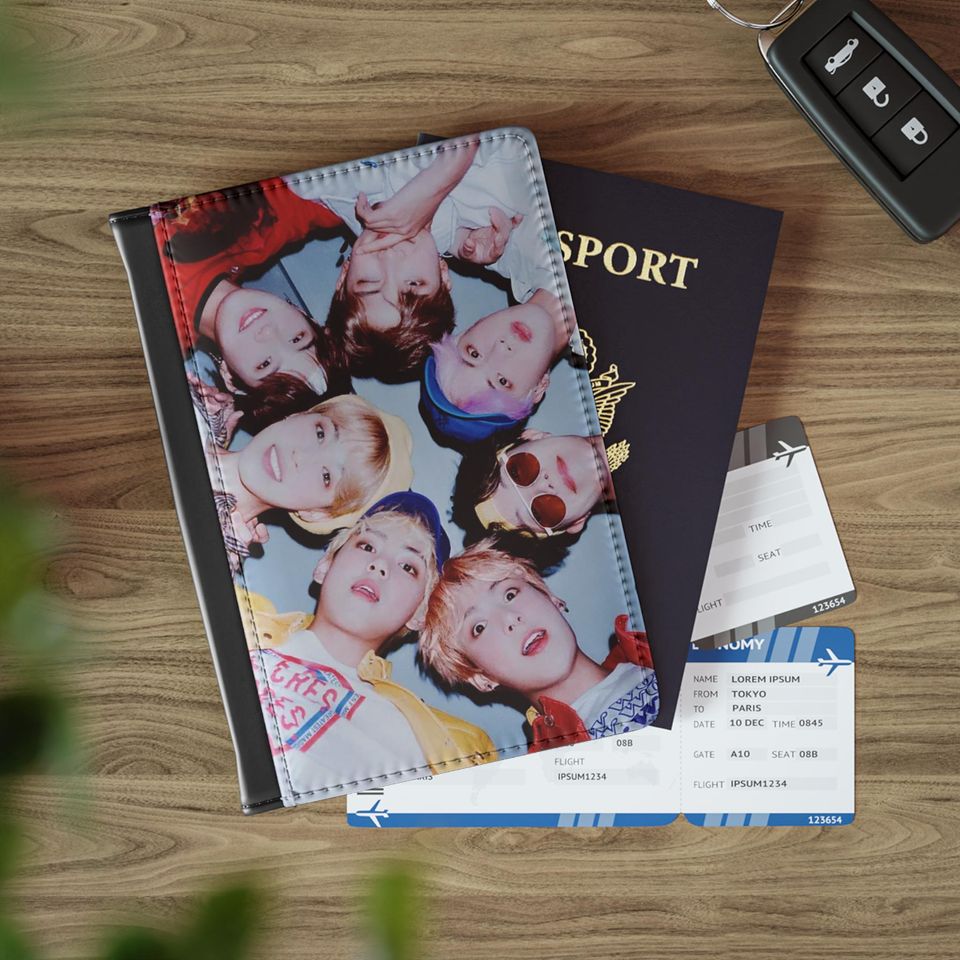 BTS Passport Cover