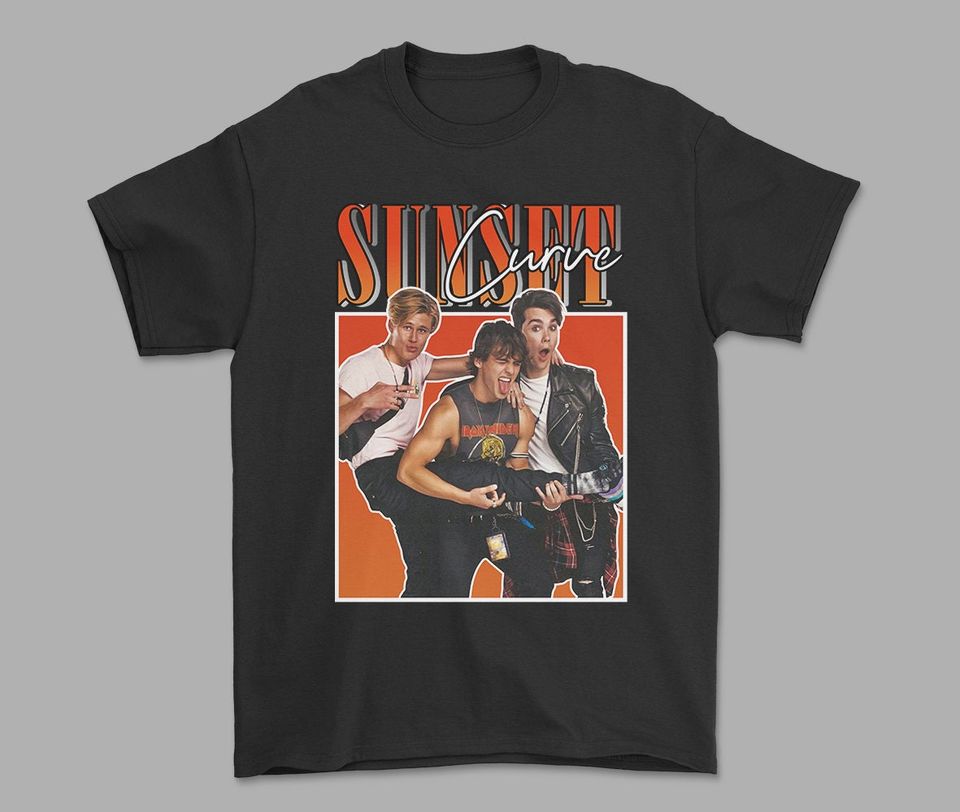 Vintage Sunset Curve, Julie And The Phantom T-Shirt