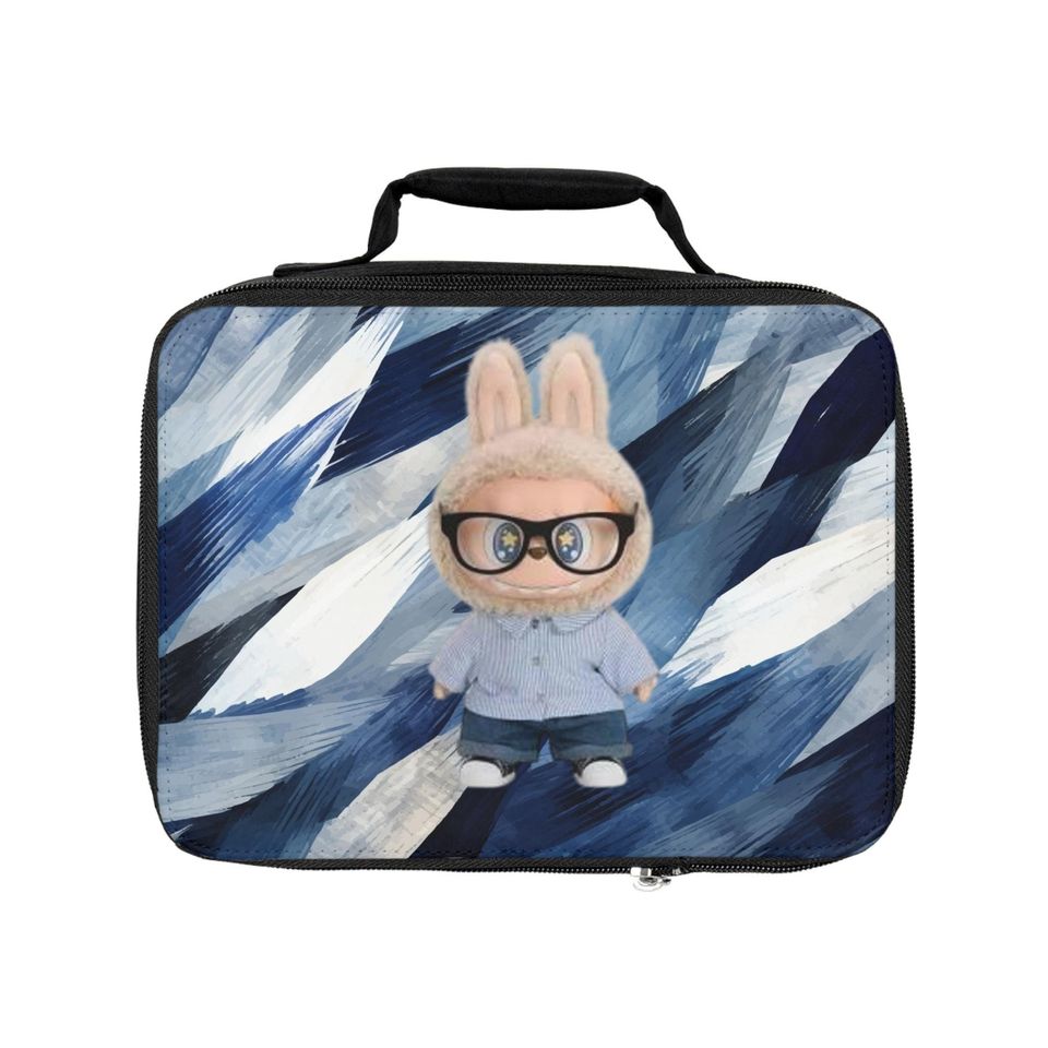 Labubu Insulated Lunch Bag: Fun Whimsical Design for School & Work