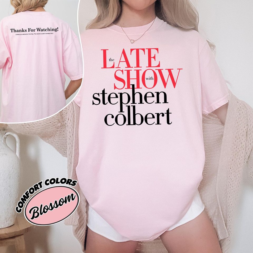 The Last Show Stephen Colbert Charity 2026 Shirt