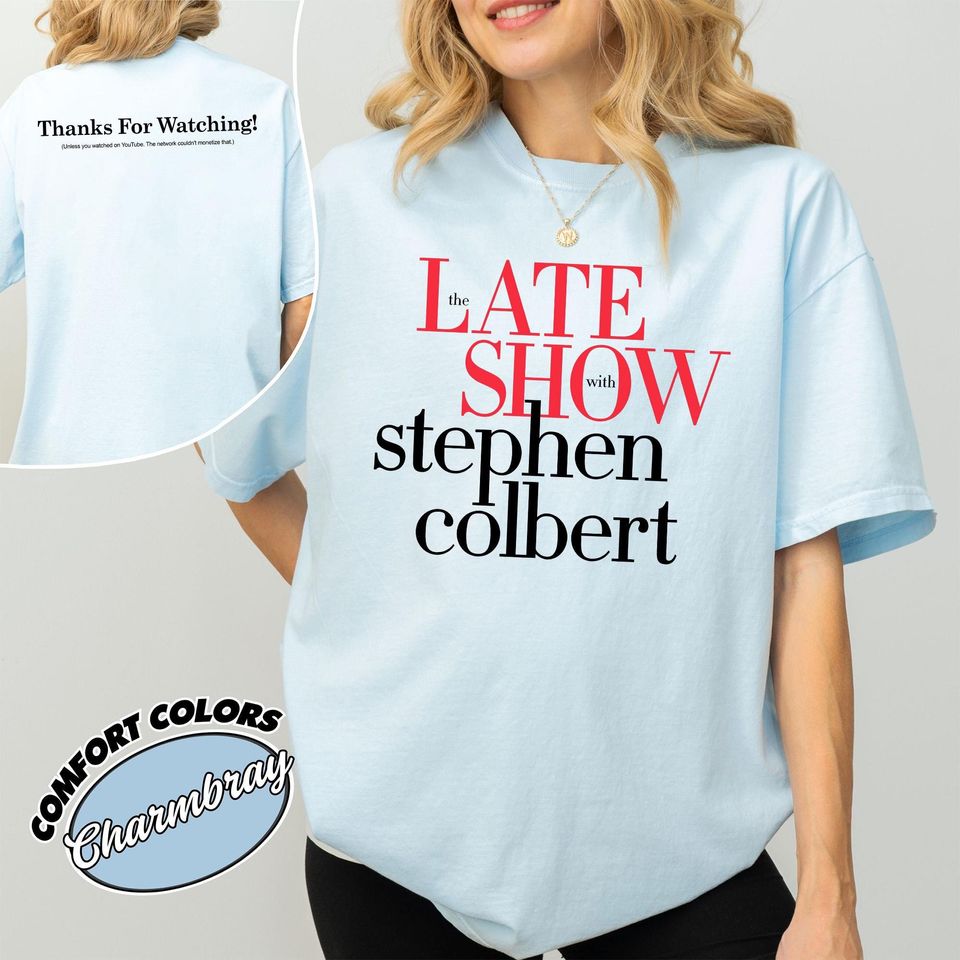The Last Show Stephen Colbert Charity 2026 Shirt