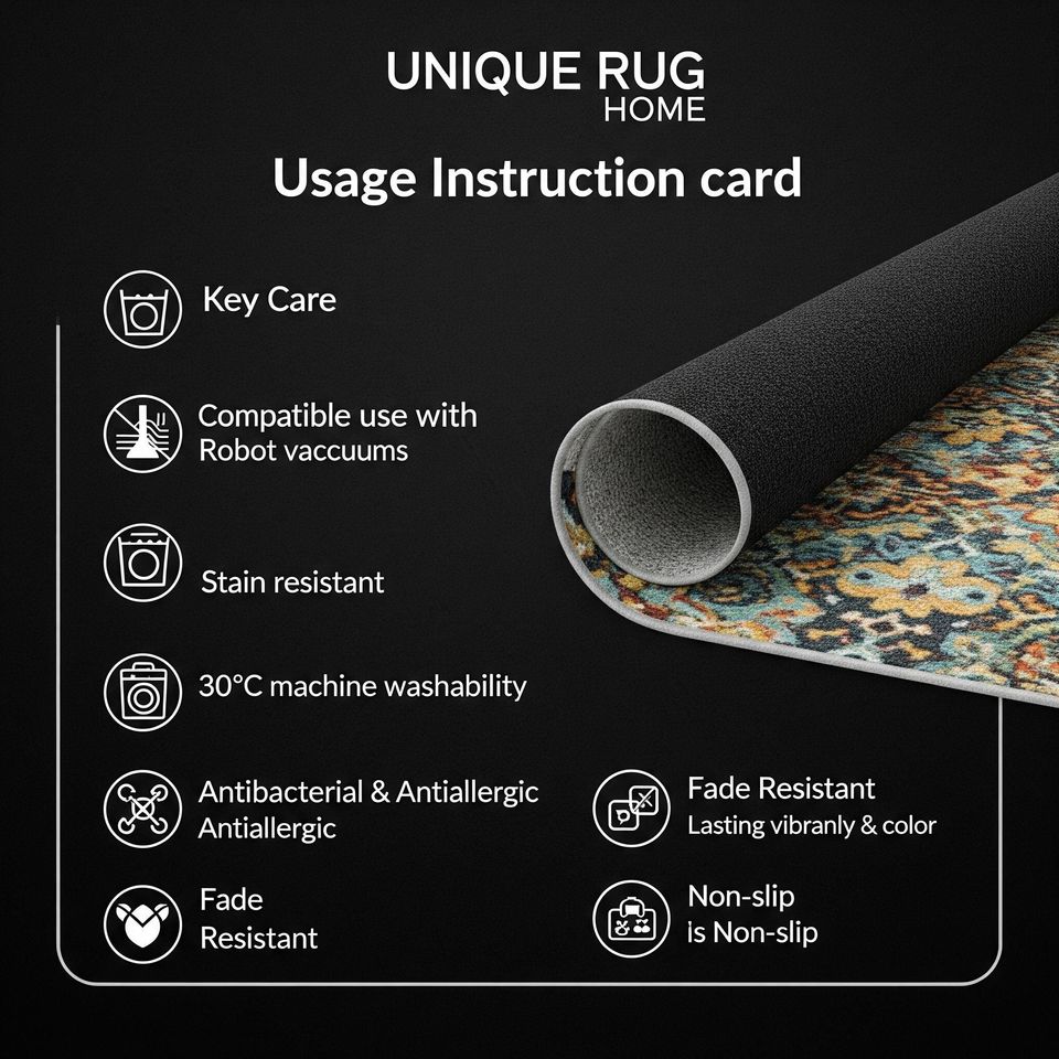 Basketball Court Rug: Modern Sports Room Decor, Game Room Carpet