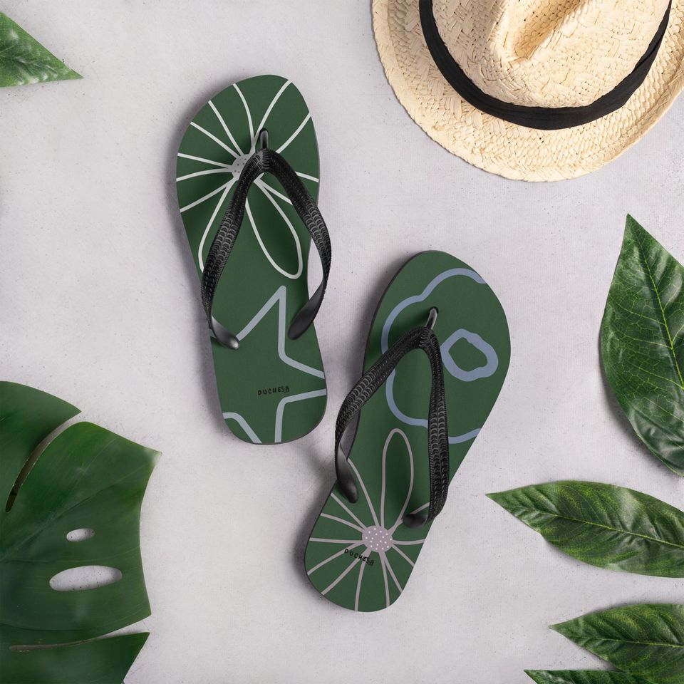 Sweet Forest Flip-Flops