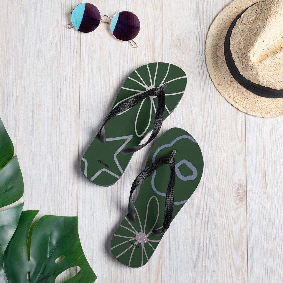 Sweet Forest Flip-Flops