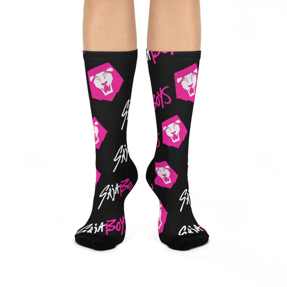 Saja Boys Fan Socks, Kpop Hunters Cozy Gift for Friends, Teens, and Kpop Fans