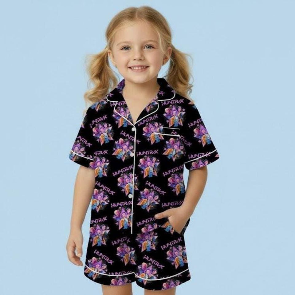 Kpop Hunters Huntrix Pajama Set, Huntrix Star Boy Pajama Set