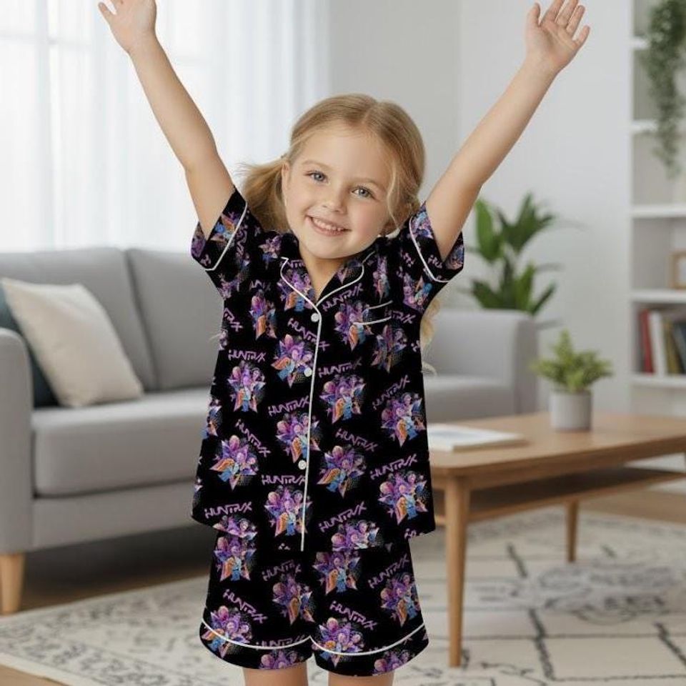 Kpop Hunters Huntrix Pajama Set, Huntrix Star Boy Pajama Set