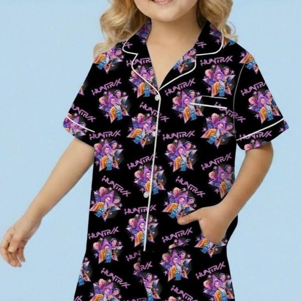 Kpop Hunters Huntrix Pajama Set, Huntrix Star Boy Pajama Set