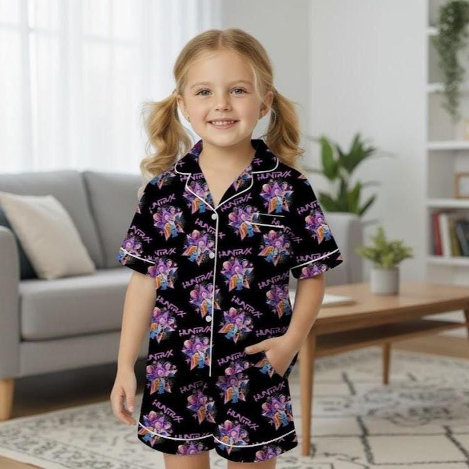 Kpop Hunters Huntrix Pajama Set, Huntrix Star Boy Pajama Set