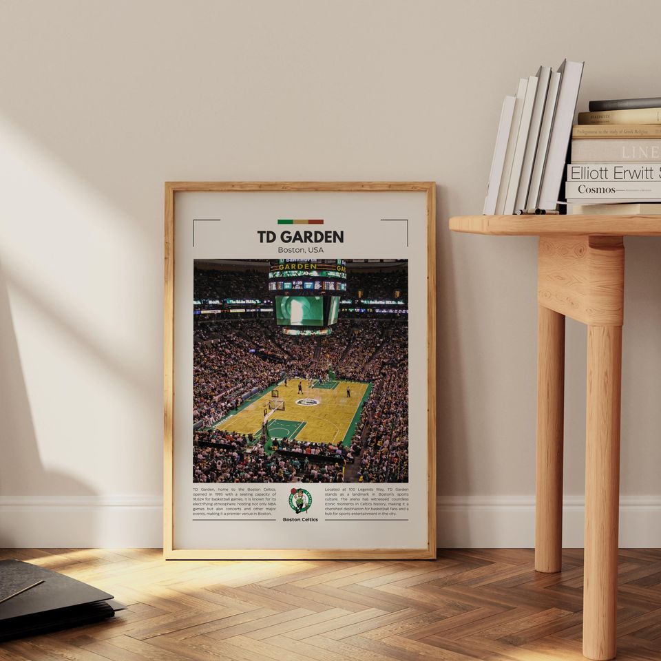 TD Garden Poster | Boston Celtics