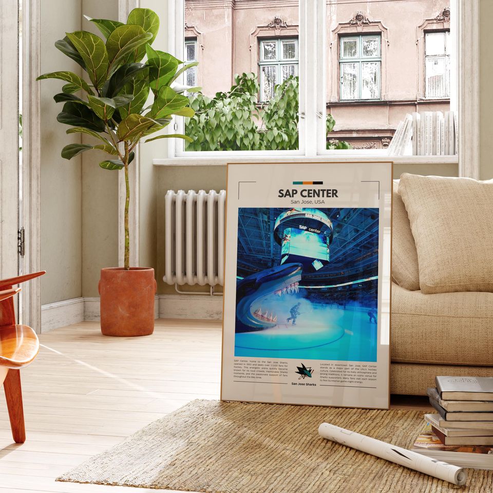 SAP Arena Poster | San Jose Sharks