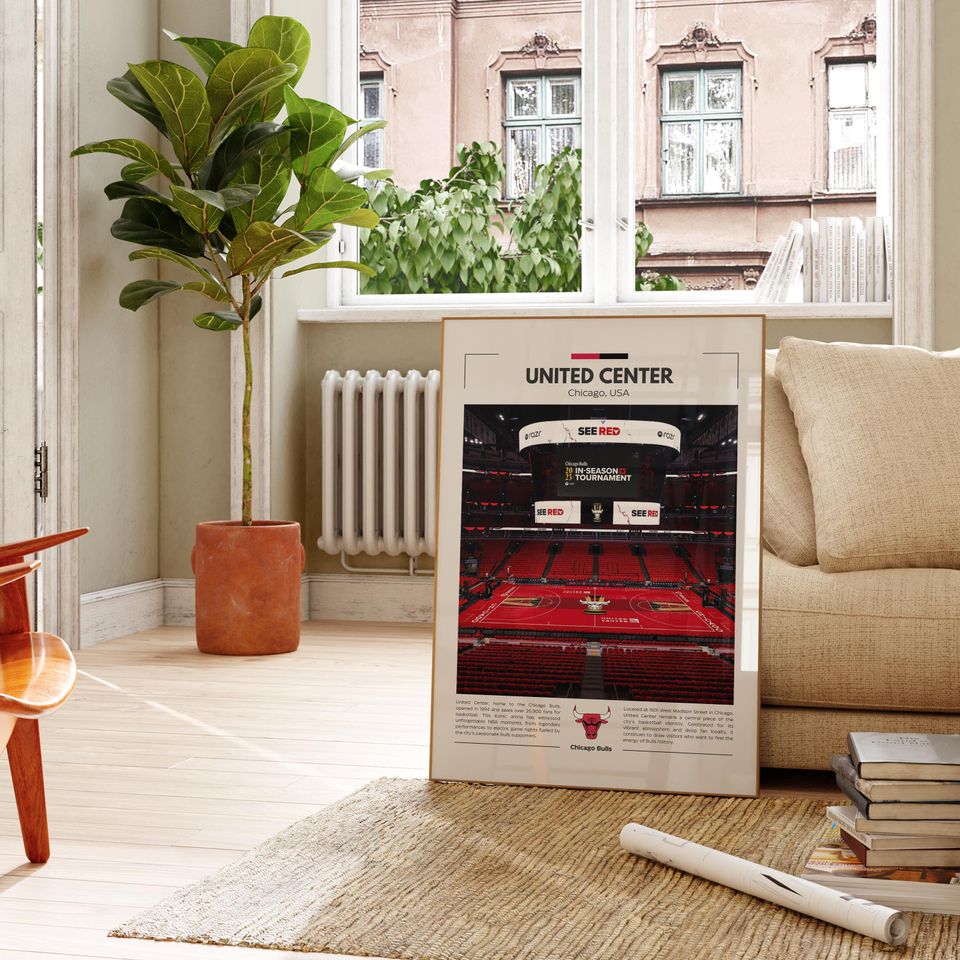 United Centre Poster | Chicago Bulls