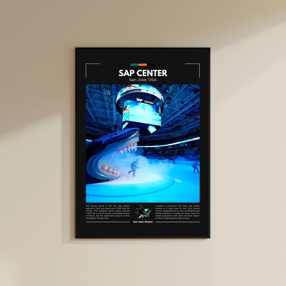 SAP Arena Poster | San Jose Sharks