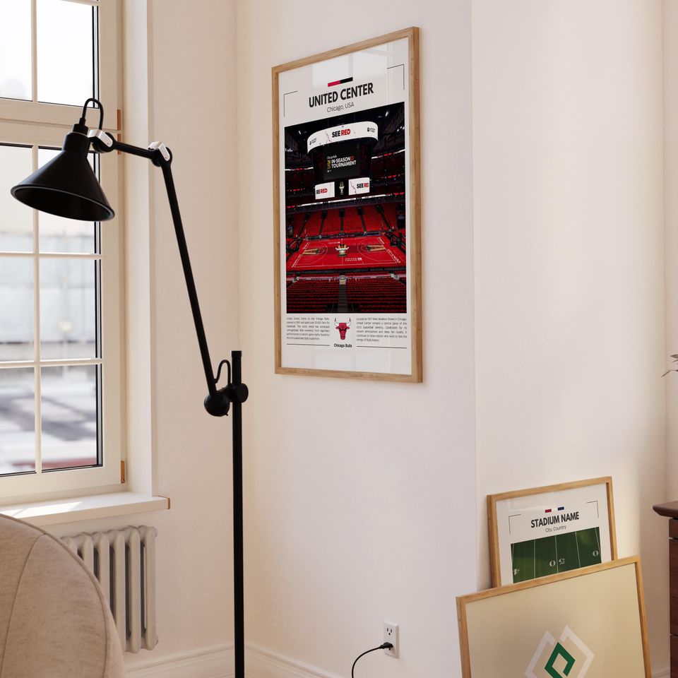 United Centre Poster | Chicago Bulls