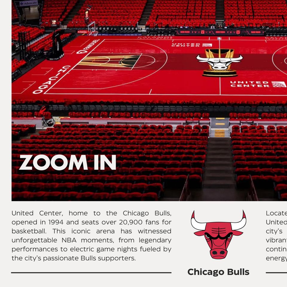 United Centre Poster | Chicago Bulls