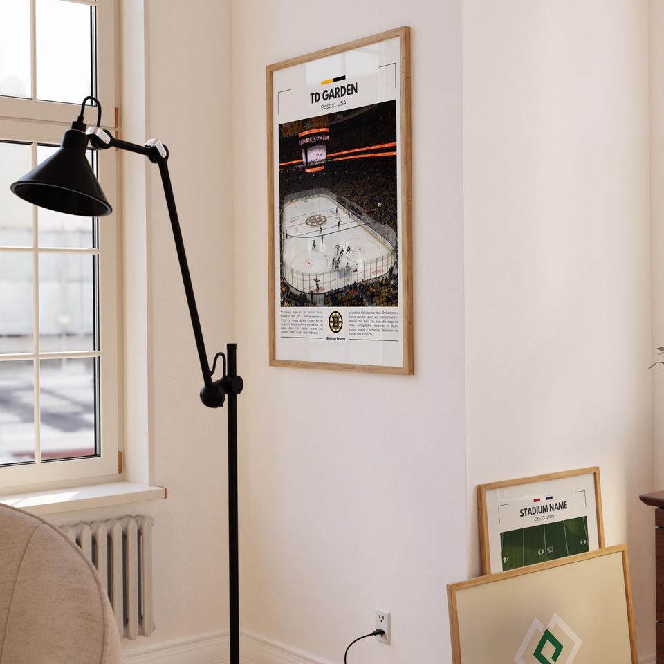 TD Garden Poster | Boston Bruins