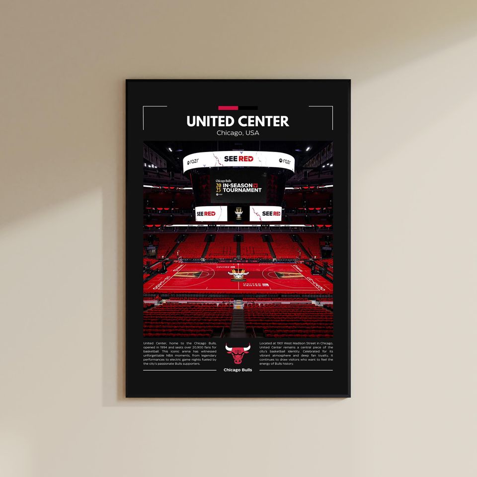 United Centre Poster | Chicago Bulls
