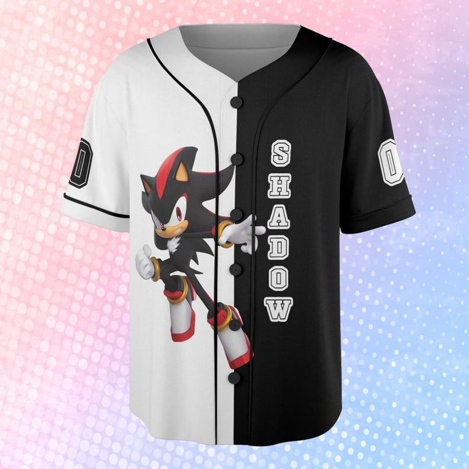 Personalized The Hedgehog Collection Baseball Jersey