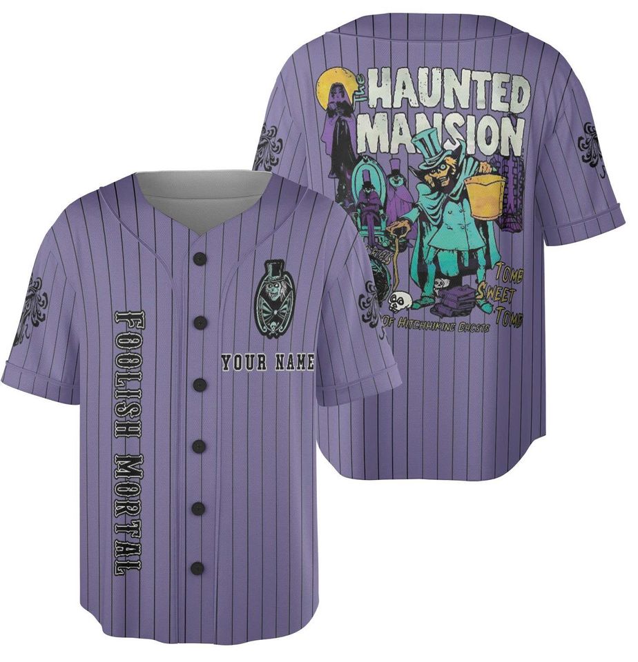 Personalized The Haunted Mansion Baseball Jersey