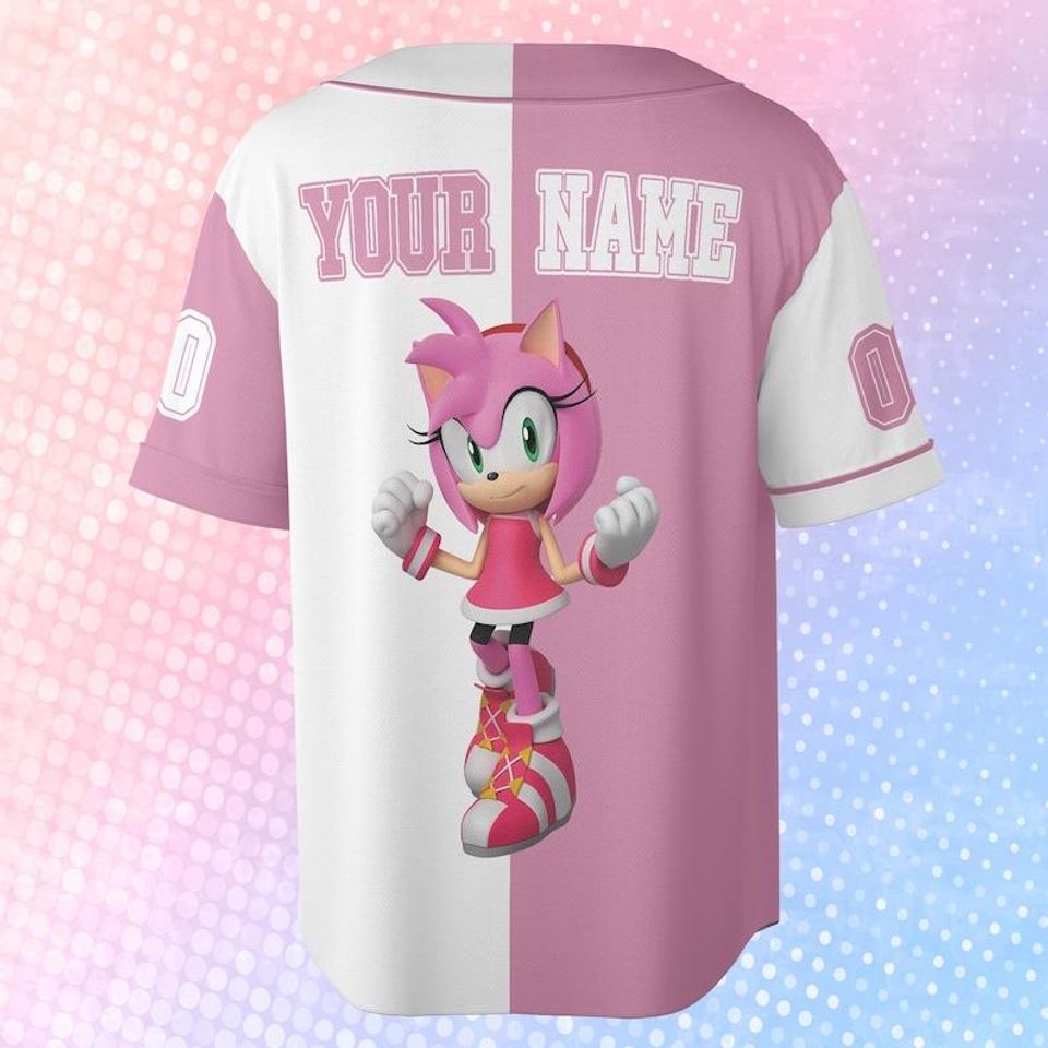Personalized The Hedgehog Collection Baseball Jersey