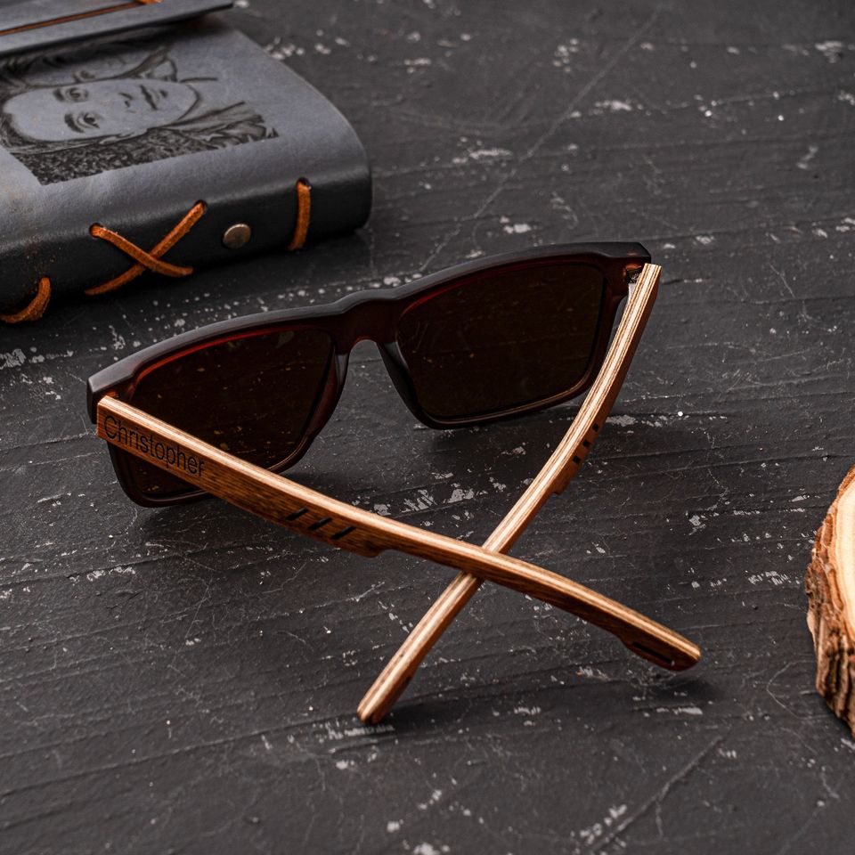Personalized Wood Sunglasses, Best Man Groomsmen Gifts, Groomsmen Proposal