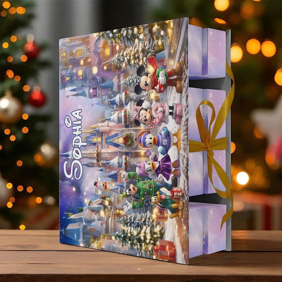Mouse And Friends Cartoon Advent Calendar 2025 Christmas Countdown Box Christmas Gift Collectible Ornaments
