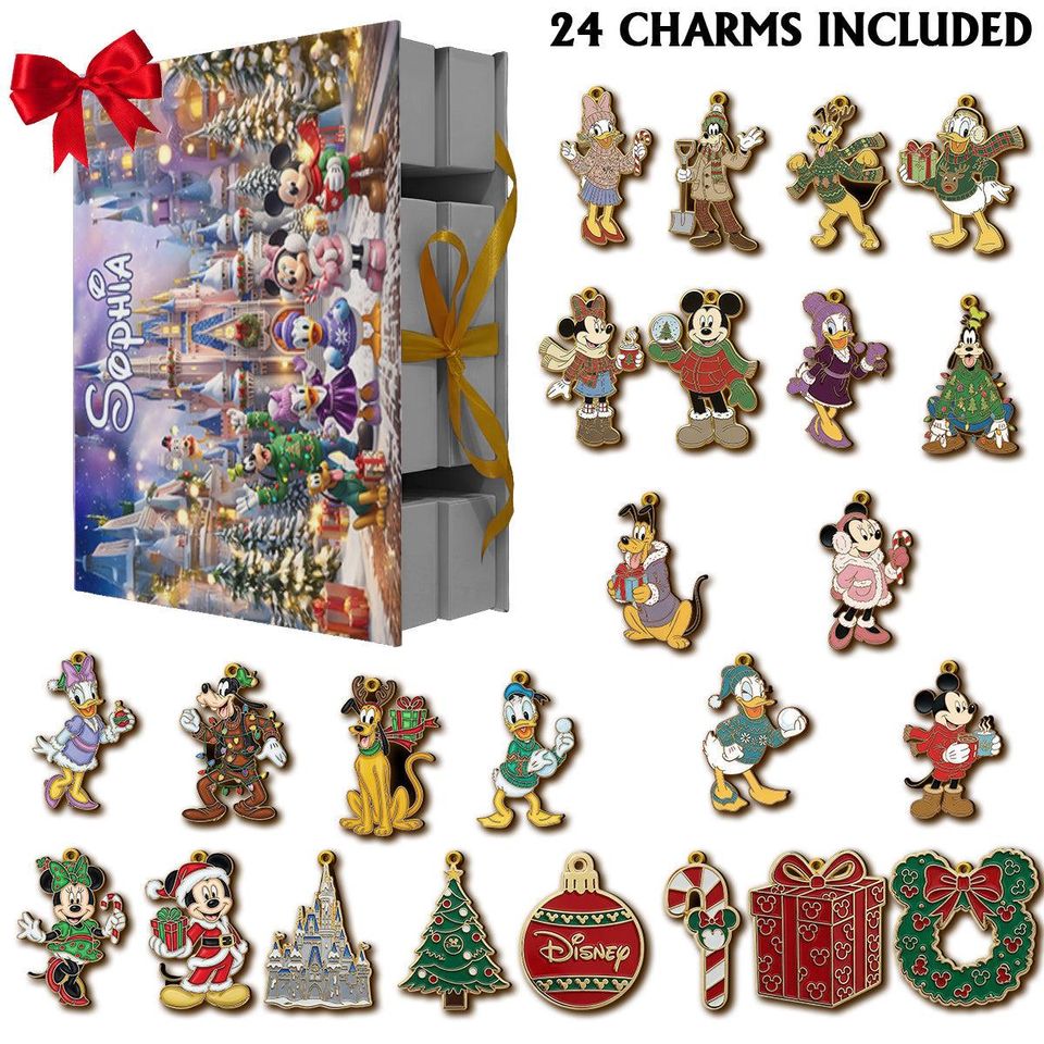 Mouse And Friends Cartoon Advent Calendar 2025 Christmas Countdown Box Christmas Gift Collectible Ornaments