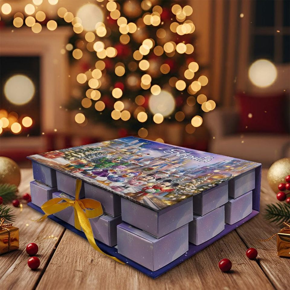 Mouse And Friends Cartoon Advent Calendar 2025 Christmas Countdown Box Christmas Gift Collectible Ornaments