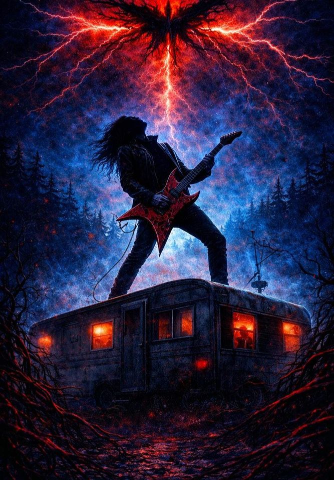 Stranger Things Poster - Retro Gothic Wall Art Prints