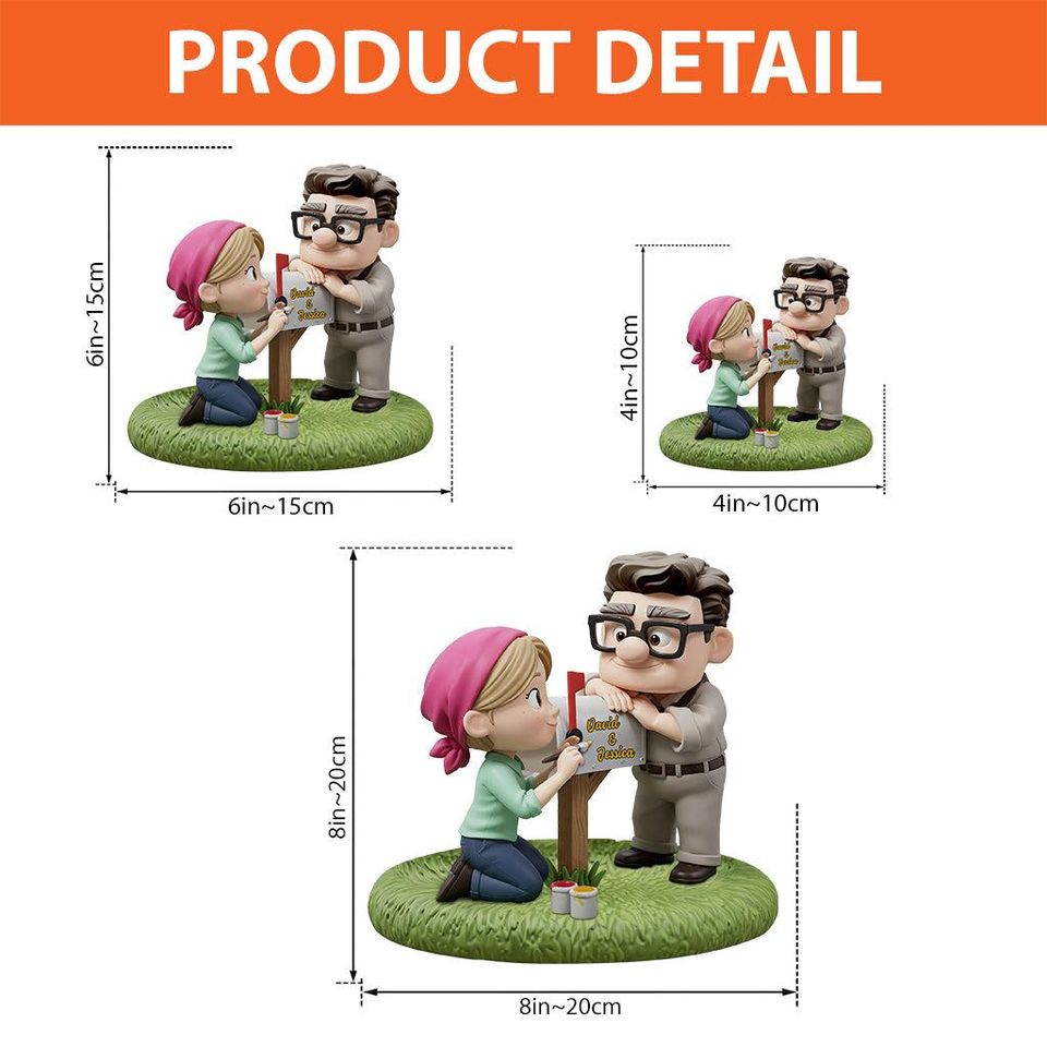 Custom Carl & Ellie Couple Acrylic Plaque | Custom Anniversary Love Gift