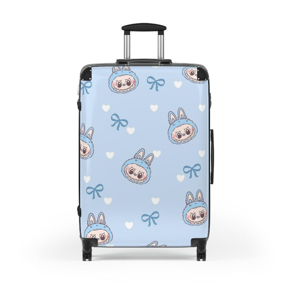 Labubu Cute Bunny Print Suitcase