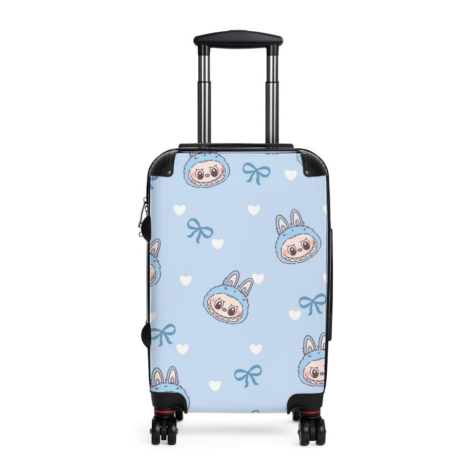 Labubu Cute Bunny Print Suitcase