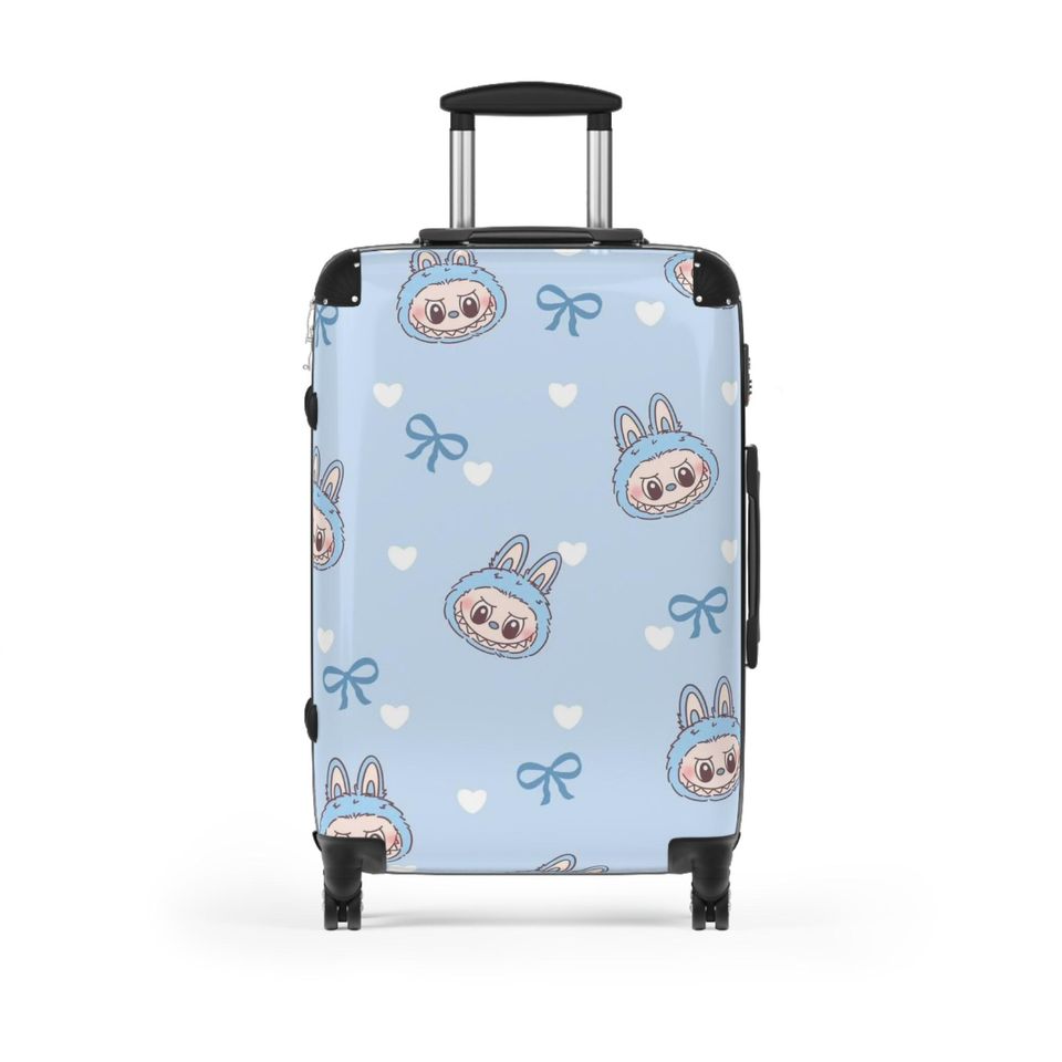 Labubu Cute Bunny Print Suitcase