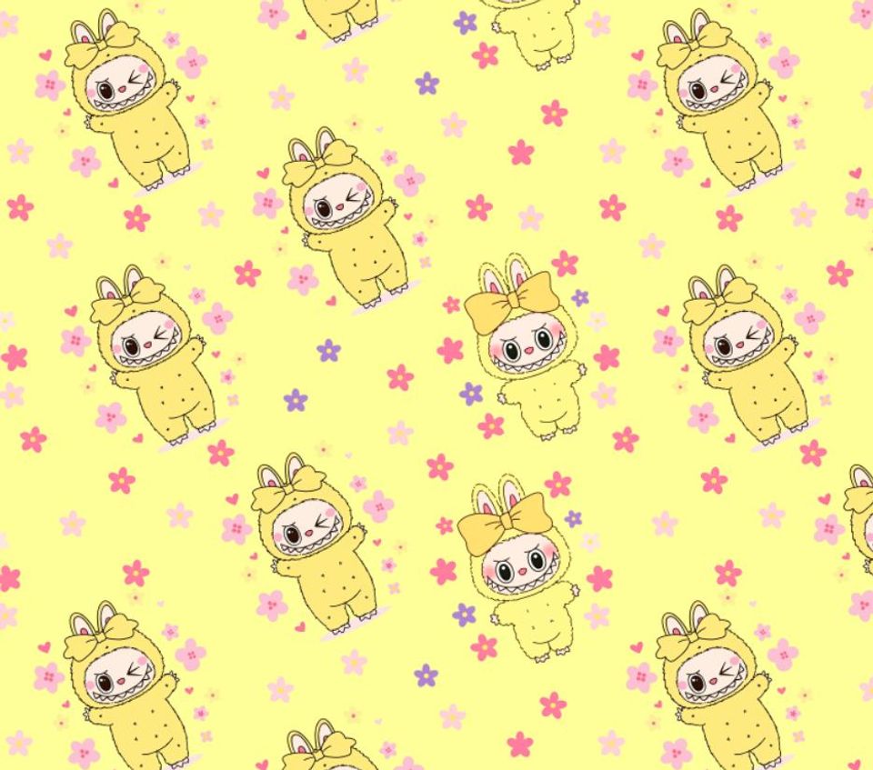 Cute labubu Fleece Blanket, Kid Blanket, Back To School Gift