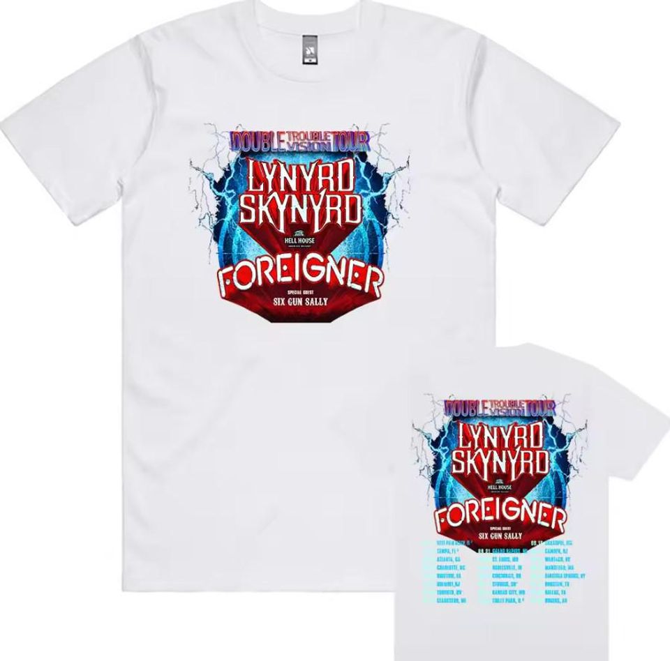 LYNYRD SKYNYRD & FOREIGNER Tour 2026 Shirt