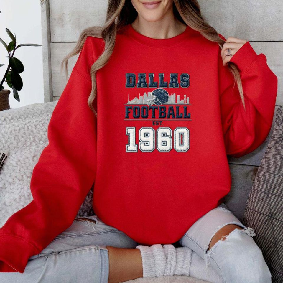 Embroidered Minnesota Vikings Oversized Sweatshirt, Unisex College Sweater, Vintage Streetwear Pullover