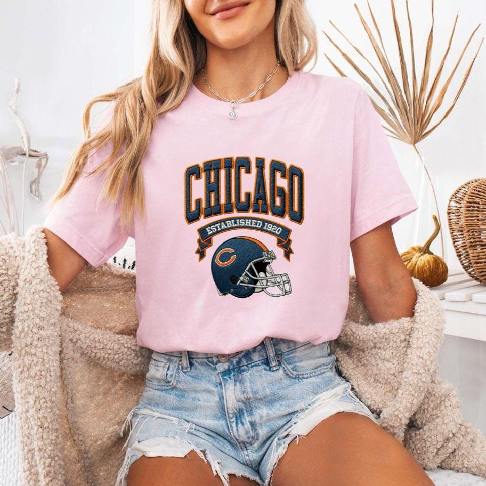 Embroidered Los Angles Chargers Oversized Sweatshirt, Unisex College Sweater, Vintage Streetwear Pullover