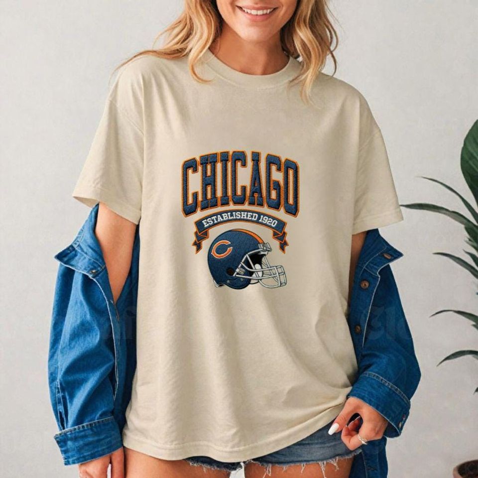 Embroidered Los Angles Chargers Oversized Sweatshirt, Unisex College Sweater, Vintage Streetwear Pullover