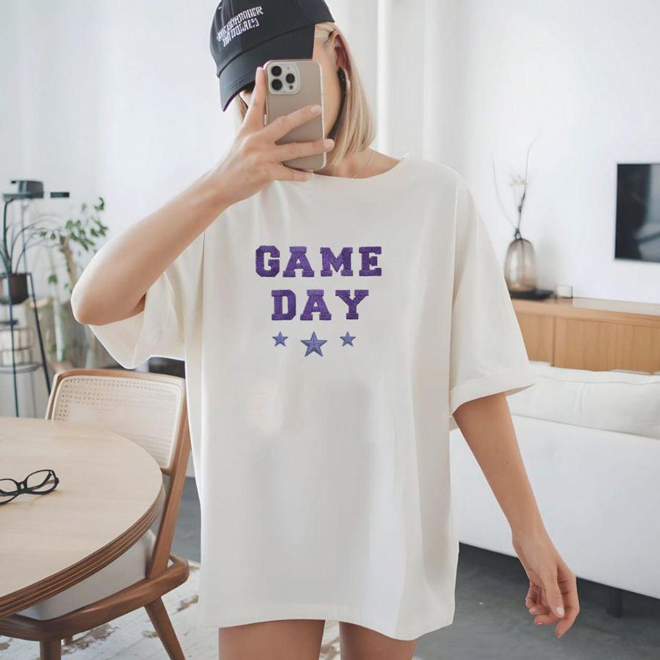 Embroidered Minnesota Vikings Oversized Sweatshirt, Unisex College Sweater, Vintage Streetwear Pullover
