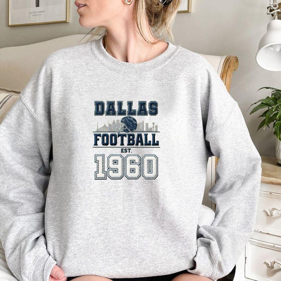 Embroidered Minnesota Vikings Oversized Sweatshirt, Unisex College Sweater, Vintage Streetwear Pullover