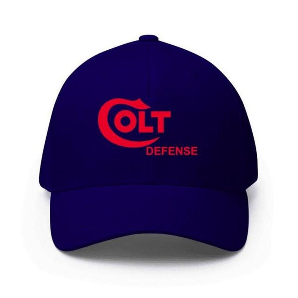 Baseball Cap with Colt Firearms Logo Adjustable Strap