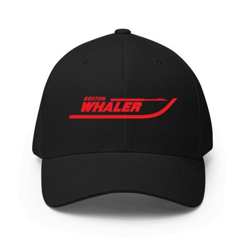 Boston Whaler Logo Printed Baseball Cap Adjustable