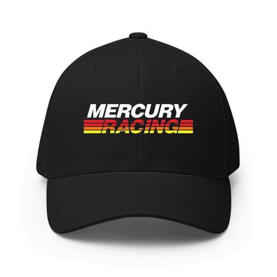 Mercury Racing Boats Logo Printed Adjustable Baseball Cap