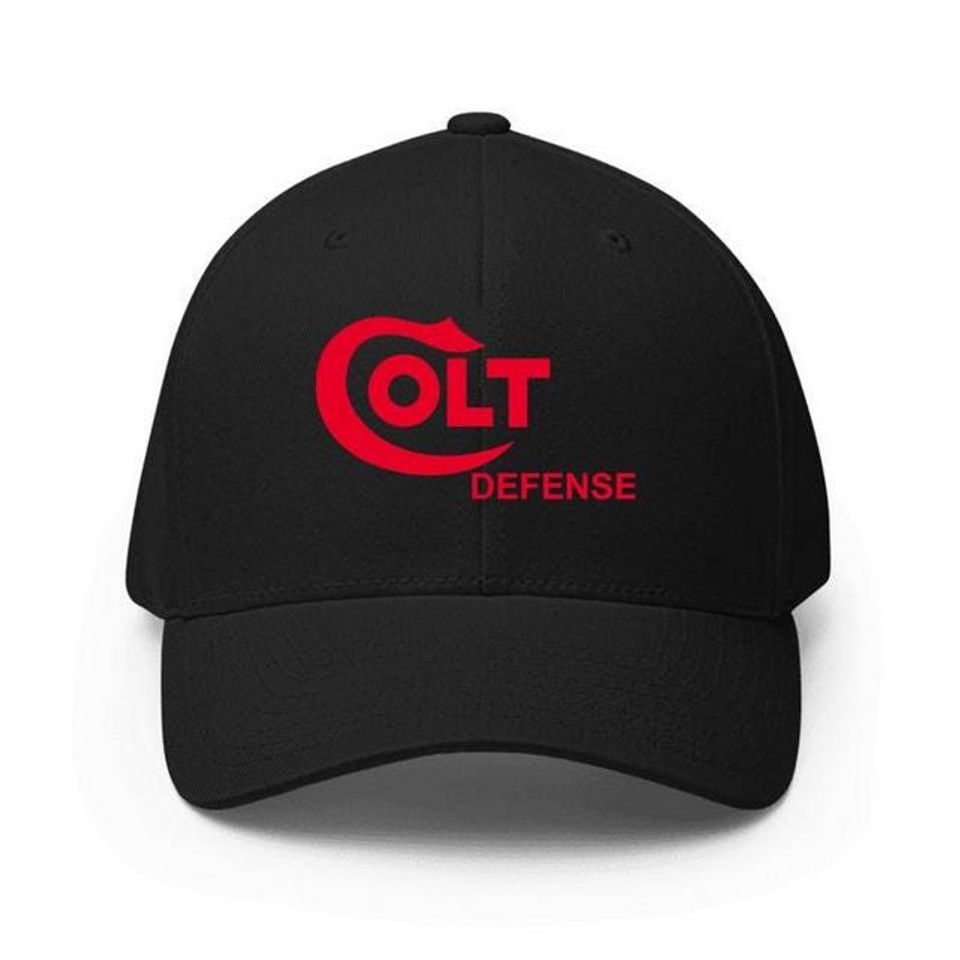 Baseball Cap with Colt Firearms Logo Adjustable Strap
