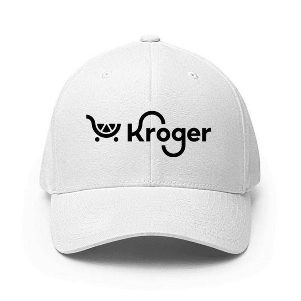 Kroger Store Logo Printed Baseball Cap Adjustable
