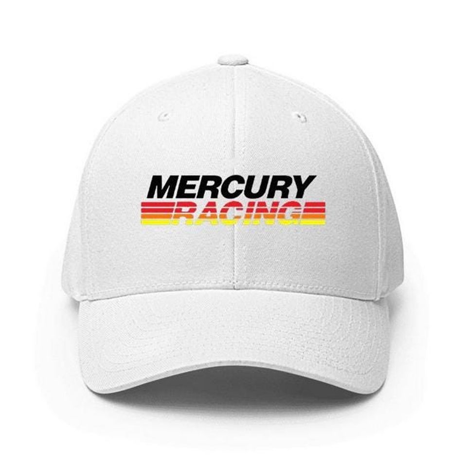 Mercury Racing Boats Logo Printed Adjustable Baseball Cap