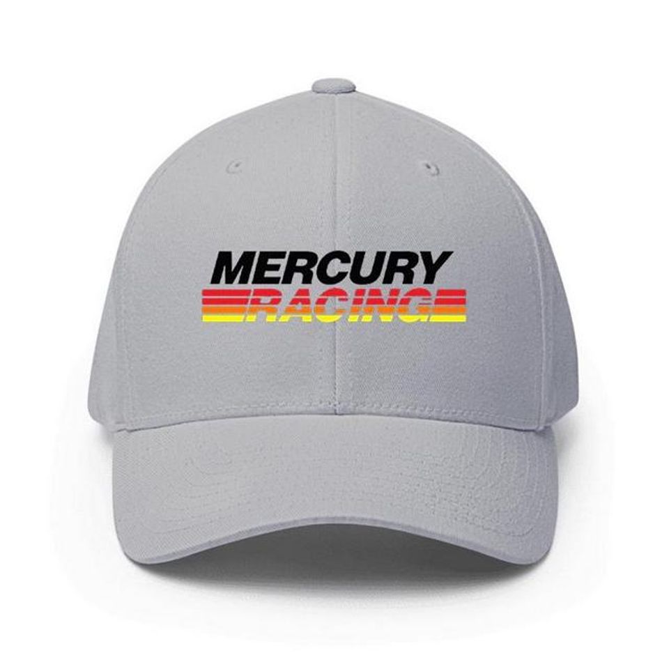 Mercury Racing Boats Logo Printed Adjustable Baseball Cap