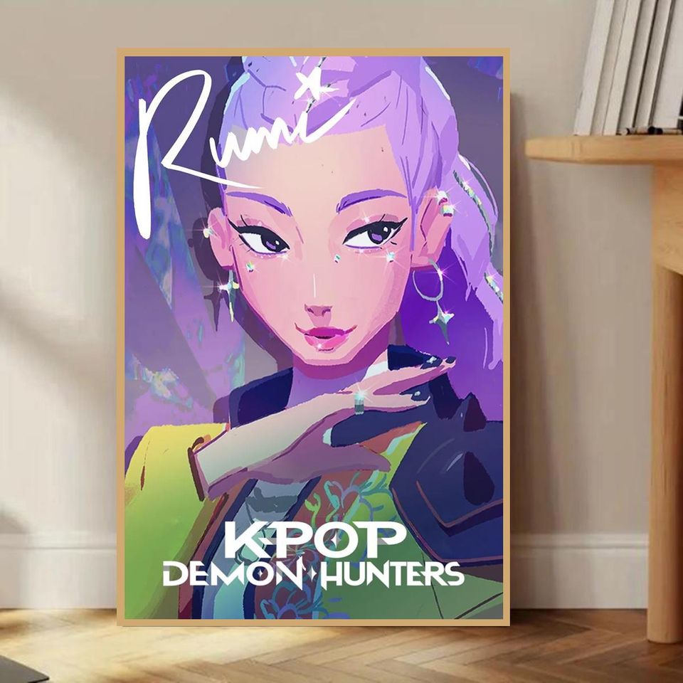 KPop Demon Hunters Premium Matte Vertical Poster - Home and Room Decor Wall Art