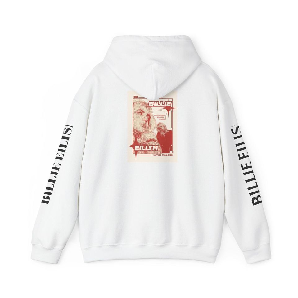 Billie Eilish Hit Me Hard And Soft Signature 3D Hoodie