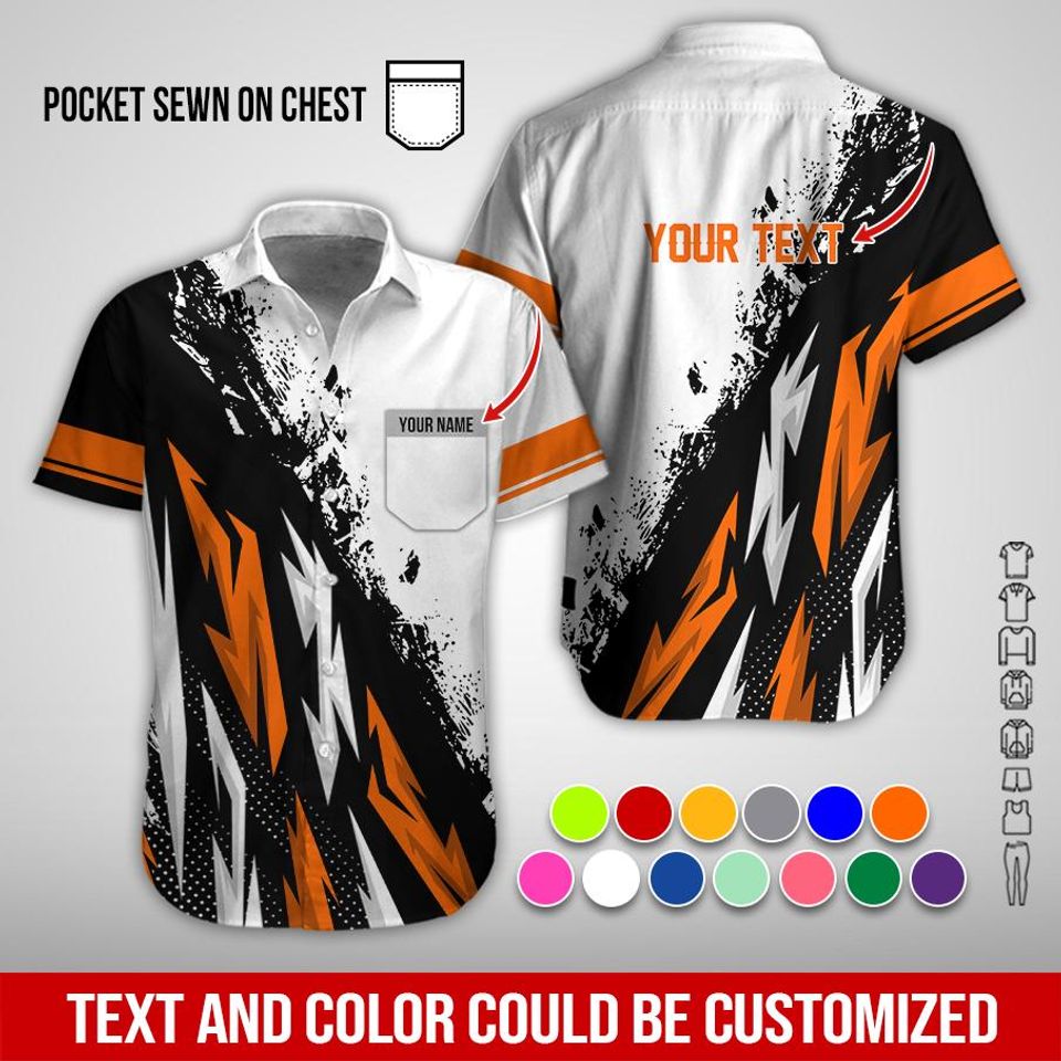 Custom Logo Work Shirt: Personalized Uniform for Electrician, Mechanic